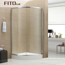 New Fashion Frame Arc Tempered Glass Acrylic Aluminium Alloy Shower Room